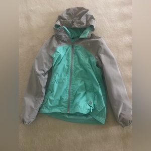 North Face warm storm Oso fleece jacket Bermuda green